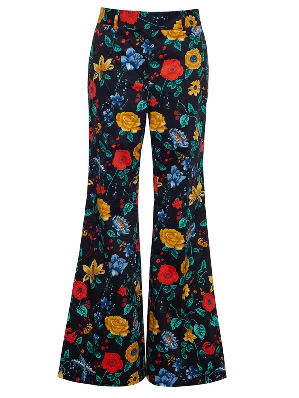 NWT Cara Cara Tristan Pant, Flora Black Print